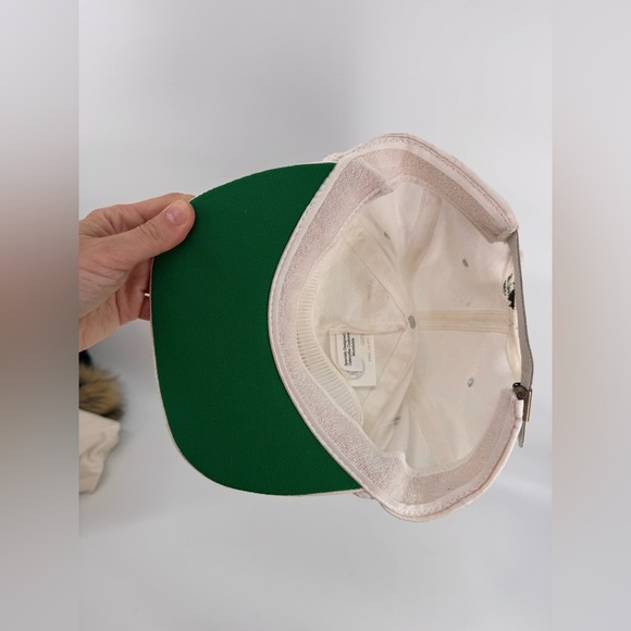 Vintage Trucker Hat Cap Gold Embroidered USA Captain 80s 90s CAT Caterpillar VIP - Picture 7 of 7